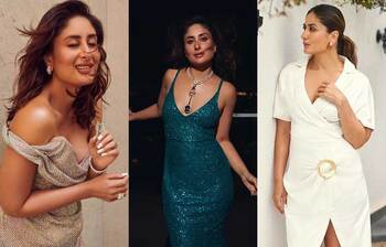 নানা লুকে স্টাইলিশ কারিনা কাপুর