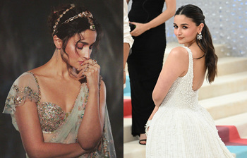 মেট গালার রেড কার্পেটে আলিয়ার দুর্দান্ত সব লুক