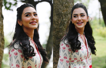 মিষ্টি হাসি আর স্টাইলের জাদুতে নজরকাড়া নুসরাত