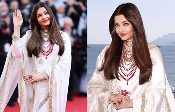 ঐশ্বরিয়ার বেনারসিতে কান মাত, সিঁদুরে ছিল প্রেমের ছোঁয়া