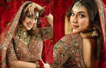 বউ সাজে অপরূপা অপু