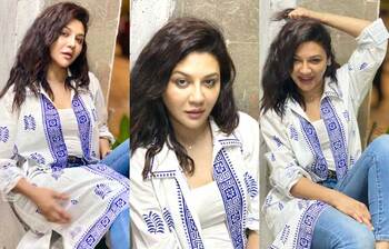 জিন্স-টপসে এলোমেলো জয়া