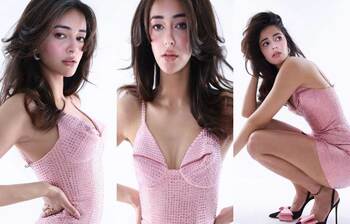 বার্বি সাজে অনন্যা পান্ডে