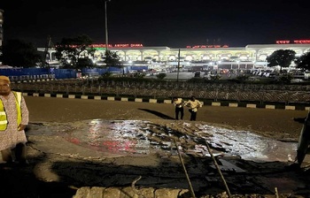 শাহজালাল বিমানবন্দরে ভাঙচুর