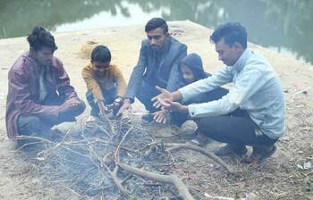 রাজধানীতে জেঁকে বসেছে শীত