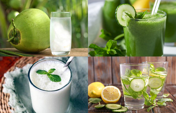 গরমে স্বস্তি দেবে এই ৫ পানীয়