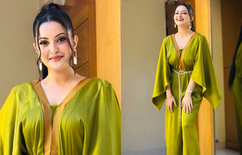 কাফতানের রাজকীয় সাজে অপরূপ পরীমনি