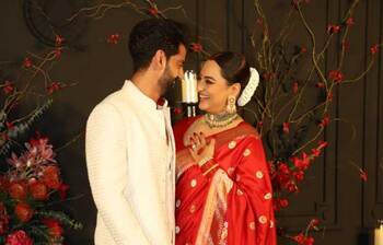 সোনাক্ষী-জহিরের রিসেপশন পার্টিতে তারার মেলা