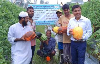 গ্রীষ্মকালীন তরমুজ চাষে সাফল্য