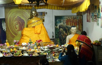 বৌদ্ধের আগমনের দিন আজ