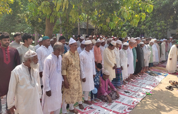 ঈদ উদযাপন করছেন ফরিদপুরের ১৩ গ্রামের বাসিন্দা