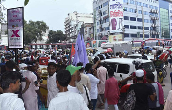 সমাবেশ ঘিরে রাজধানীতে যানজট, দুঃখ প্রকাশ জামায়াতের