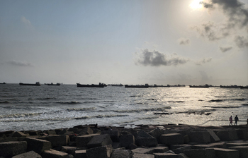 দৃষ্টিনন্দন কক্সবাজার সমুদ্রসৈকত