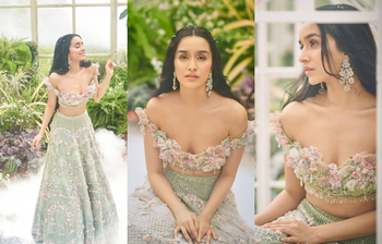 রূপের আলো ছড়াচ্ছেন শ্রদ্ধা কাপুর