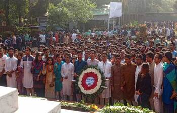 ১২৫তম জন্মবার্ষিকীতে বিদ্রোহী কবিকে স্মরণ