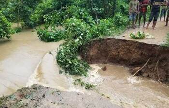 ফেনীতে পানিবন্দি ২৮ হাজার পরিবার