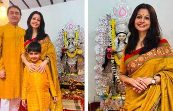 মল্লিকবাড়ির সরস্বতী পুজোয় কোয়েল