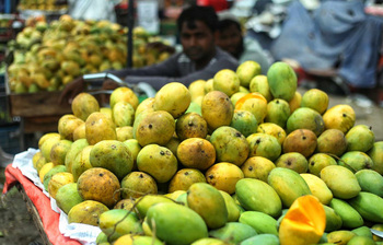 আম, লিচু, কাঁঠালের গন্ধে মাতোয়ারা কারওয়ানবাজার