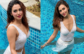 নুসরাত ফারিয়ার জলবিলাস