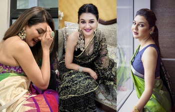 স্লিভলেস ব্লাউজে নজরকাড়া জয়া