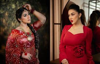 ভালোবাসার রঙে নজরকাড়া ঢালিউড কুইন