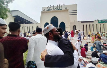 বায়তুল মোকাররমের ঈদের জামাত