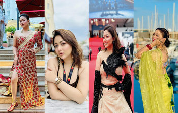 কানে নজর কাড়লেন ভাবনা