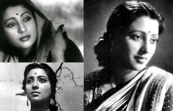 ছবিতে সুচিত্রা সেন