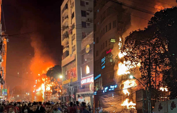 বেইলি রোডের ভয়াবহ আগুন