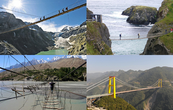 বিশ্বের যেসব সেতু দেখে আঁতকে ওঠে মন