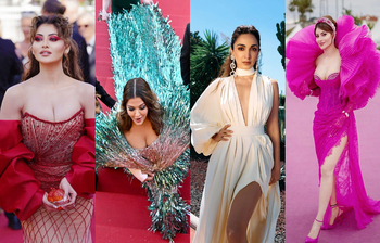 কানে বলিউড তারকাদের ফ্যাশন