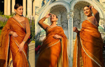 শাড়িতে অপরূপ মেহজাবীন