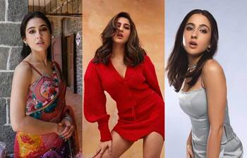 নানা লুকে আবেদনময়ী সারা