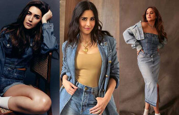 ডেনিম অন ডেনিম লুকে স্টাইলিশ বলি ডিভারা