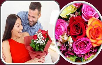প্রিয়জনকে গোলাপ দেওয়ার দিন আজ