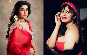 শাড়ি থেকে ওয়েস্টার্ন, সব লুকেই সমান আবেদনময়ী ঋতাভরী