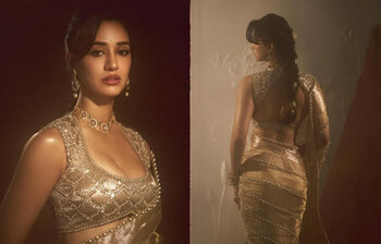 মোহময়ী সোনালি আভায় নজরকাড়া দিশা