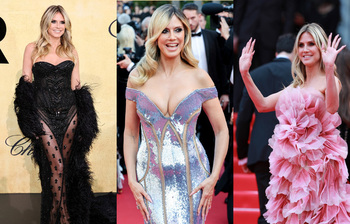 কানের লাল গালিচায় হেইডি ক্লামের অনবদ্য ঝলক