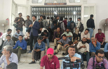 রায়ের অপেক্ষায় ট্রাইব্যুনালে সাংবাদিকরা