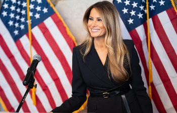 স্লোভেনিয়ার ছোট্ট শহর থেকে ওয়াশিংটনের সবচেয়ে আলোচিত নারী