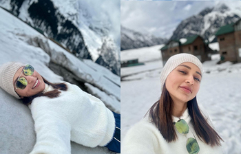 বরফের সঙ্গে মিমির মিতালি