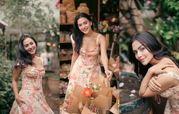 স্নিগ্ধ সাজে নুসরাত ফারিয়া