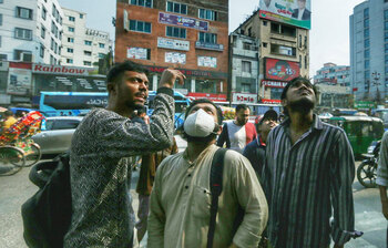 ভূমিকম্পের পর রাজধানীতে আতঙ্ক