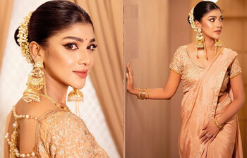 সোনালির আভায় ঝলমলে সারিকা