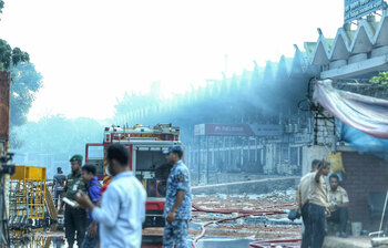 ছবিতে শাহজালাল বিমানবন্দরের আজকের অবস্থা