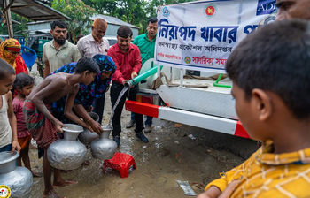 বিশুদ্ধ খাবার পানির জন্য হাহাকার