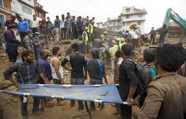 নেপালে ভূমিকম্পে ৮০ লাখ লোক ক্ষতিগ্রস্ত হয়েছে