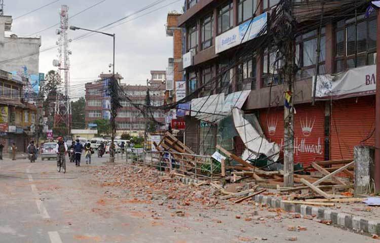নেপালে ভূমিকম্পে ৮০ লাখ লোক ক্ষতিগ্রস্ত হয়েছে