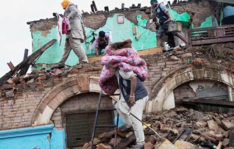 নেপালে ভূমিকম্পে ৮০ লাখ লোক ক্ষতিগ্রস্ত হয়েছে