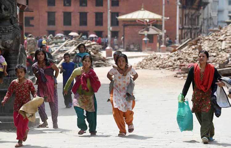 নেপালে ভূমিকম্পে ৮০ লাখ লোক ক্ষতিগ্রস্ত হয়েছে